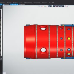 Построение твердотельных ОММ по результатам сканирования на 3D сканере.