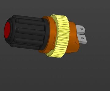 3D модель Фонарь миниатюрный ФМ-1К