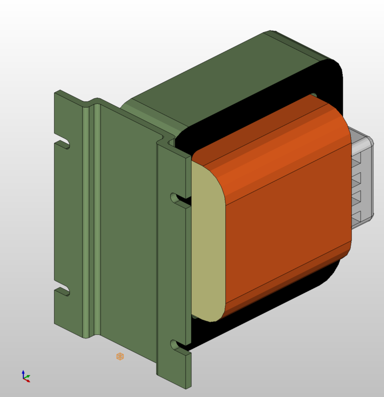 3D модель Трансформатор ОСМ1-1,0-380/5-220