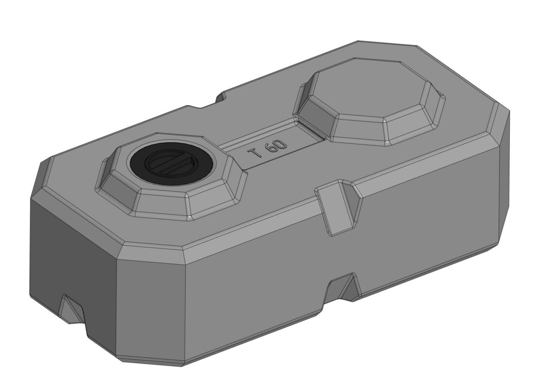 3D модель Бак 60 литров. Polimer Group-T 60.