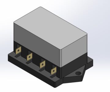 3D модель Блок предохранителей TLZWLA 4 12/24 B