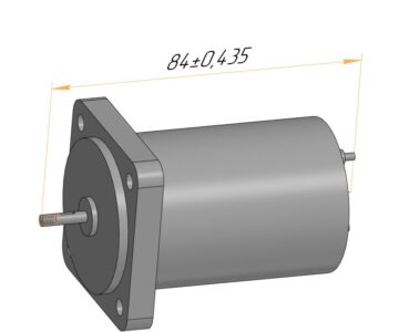 3D модель Модель двигателя ДАТ21571