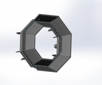 3D модель Газовая горелка шахтной зерносушилки