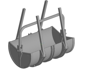 3D модель Грейфер для крана