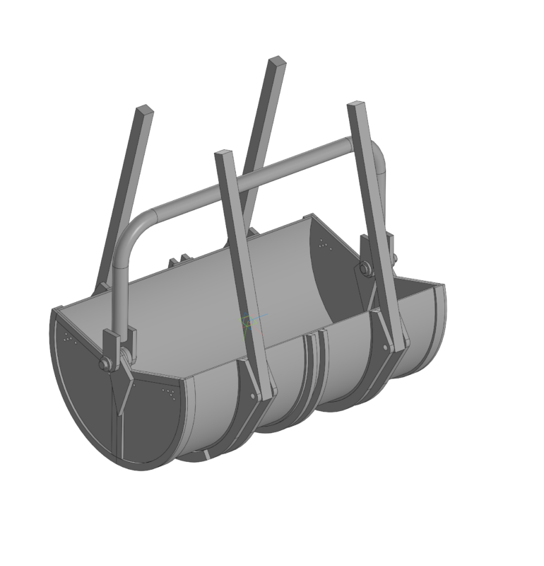 3D модель Грейфер для крана