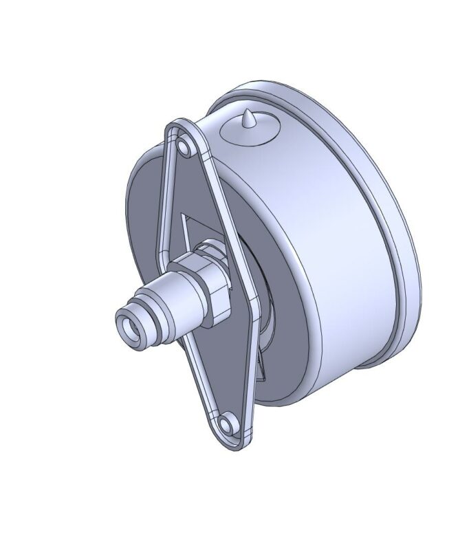 3D модель Манометр 63P250.MGE