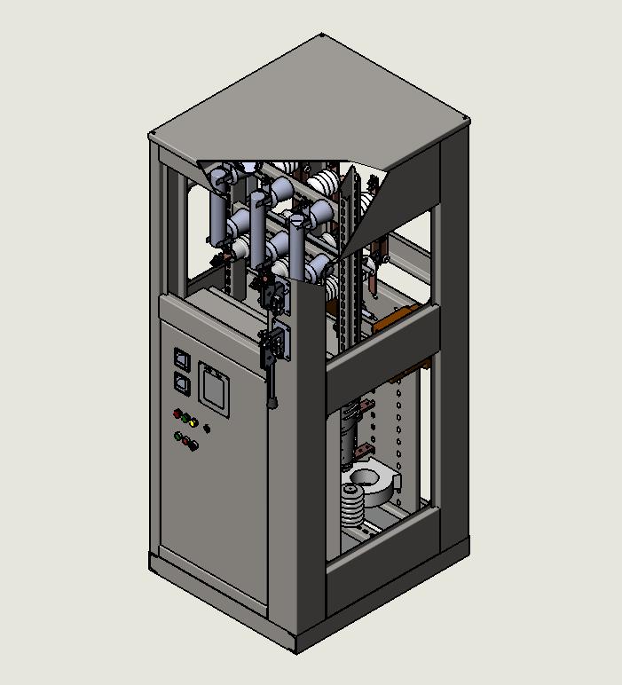 3D модель Ячейка экскаваторная 2КВЭ-6