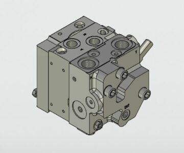 3D модель Пропорциональный клапан SPV120-11-24 с автоматической регулировкой потока