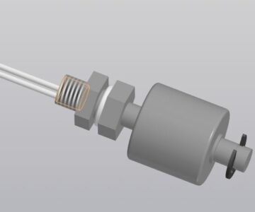 3D модель Поплавковый датчик уровня RLF-2 NO EKF