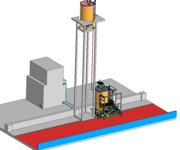 3D модель Установка для приготовления раствора электро-химического обезжиривания ЭХО