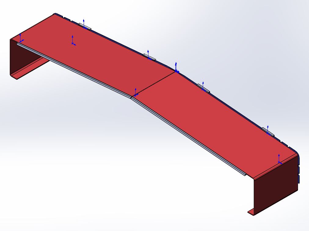 3D модель Защита на станок KITIGAWA 1160 - секция 2