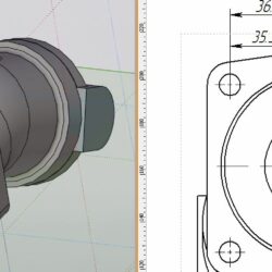 3D модель Гидромотор 210.12