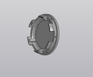 3D модель Колпак для литого диска ЦО-60