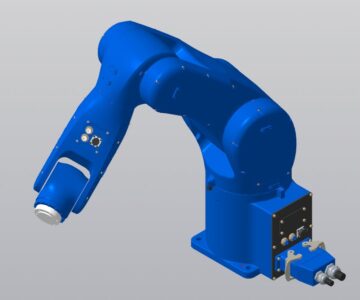 3D модель Робот-манипулятор 6 осей