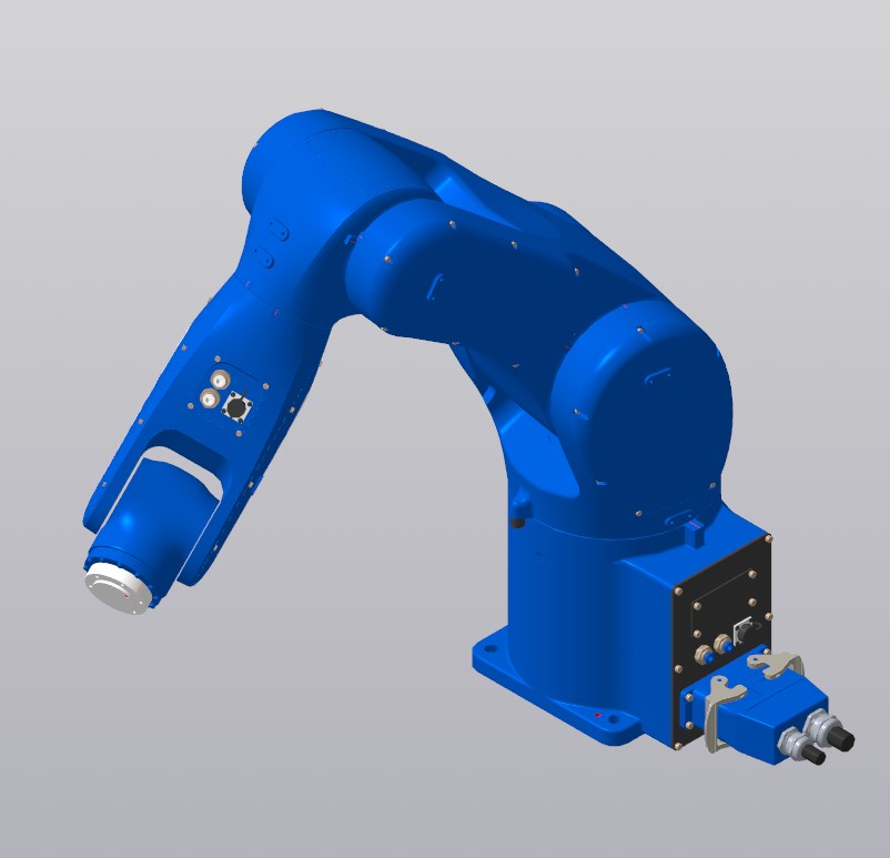 3D модель Робот-манипулятор 6 осей