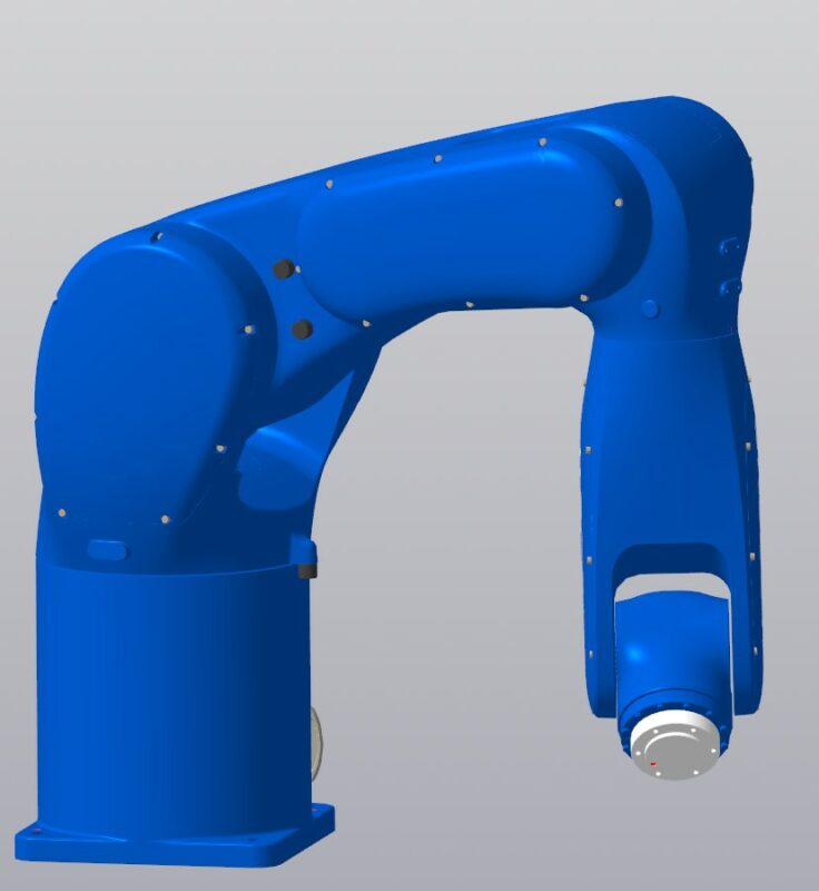 3D модель Робот-манипулятор 6 осей