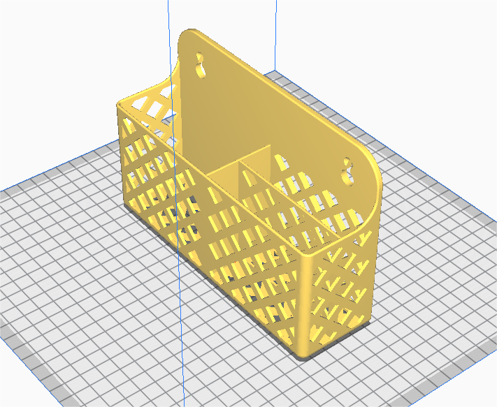 3D модель Настенная полочка для 3д печати