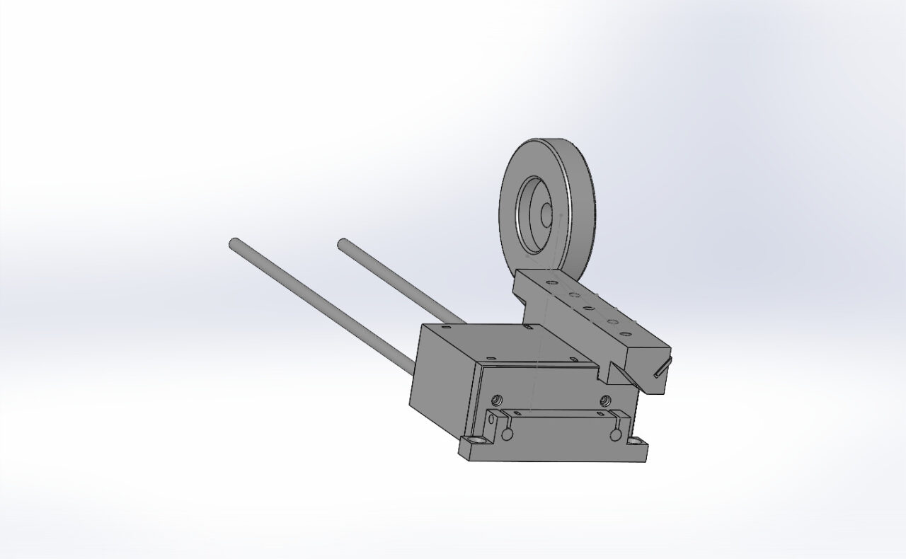 3D модель Приставка к бытовому точилу - заточное устройство для фуганочных ножей