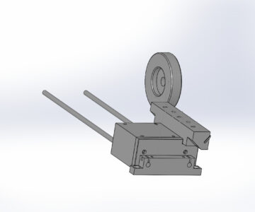 3D модель Приставка к бытовому точилу - заточное устройство для фуганочных ножей