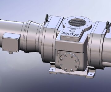 3D модель Модель Вакуумного насоса FRU720