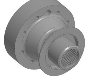 3D модель Хвостовик редуктора ГАЗ-3302 под ШРУС