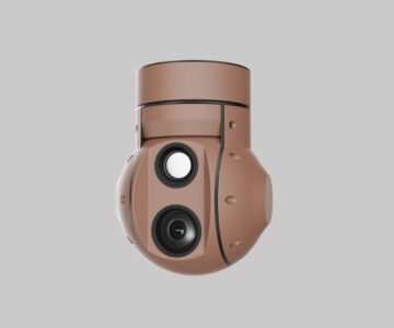 3D модель 2х-осевая карданная камера U30TiR