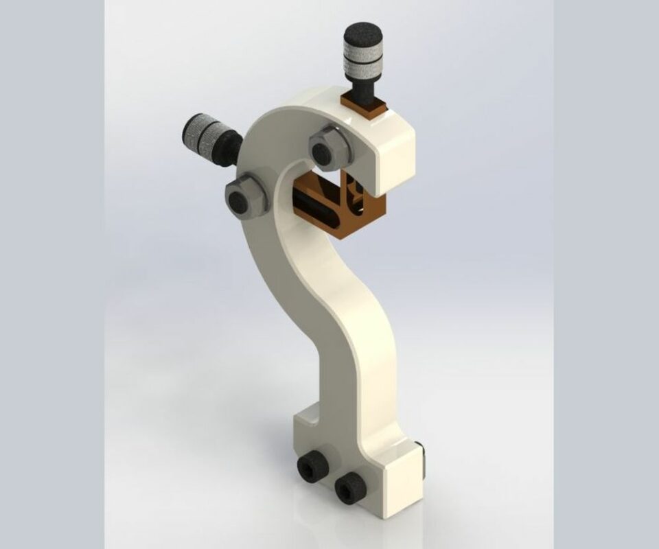 3D модель Люнет подвижный токарного станка FUSIKAYA WM210V