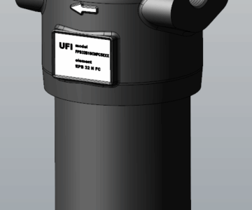 3D модель Фильтр напорный FPB32B10CNFC5EXX