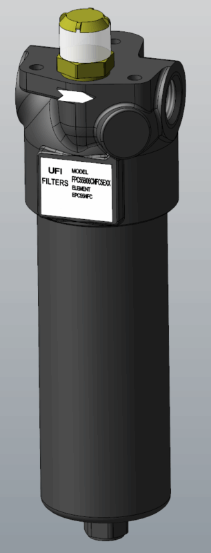 3D модель Фильтр напорный FPC55B06CNFC5EXX