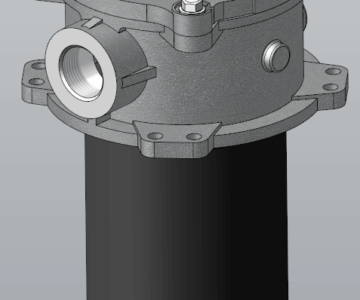 3D модель Фильтр сливной FRA52B12BNCD32WX