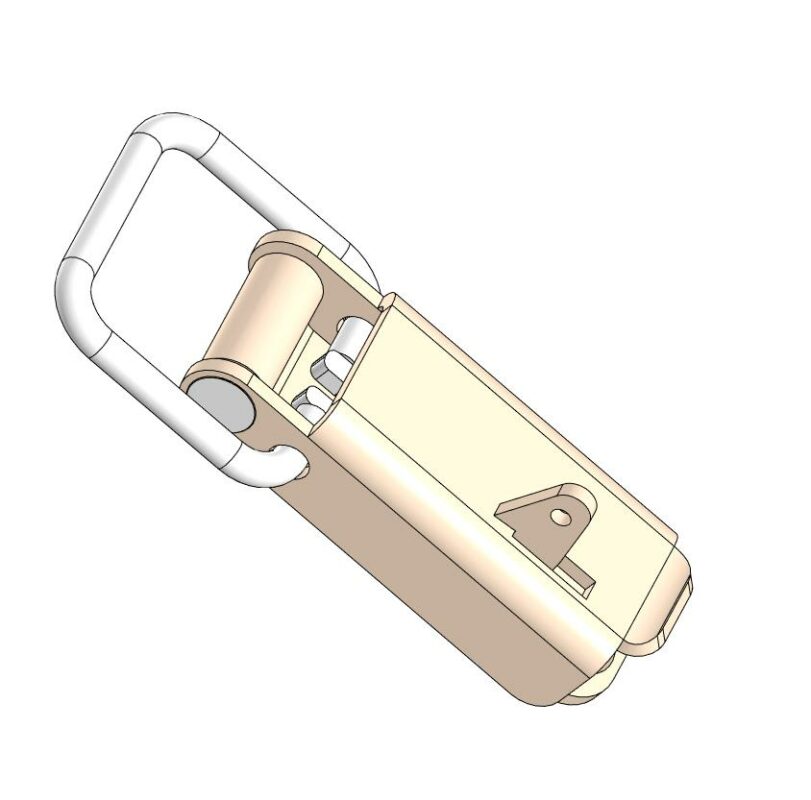 3D модель Габаритная 3d модель замка I ОСТ 4Г0.440.202-80(АИСТ.304265.006-04)