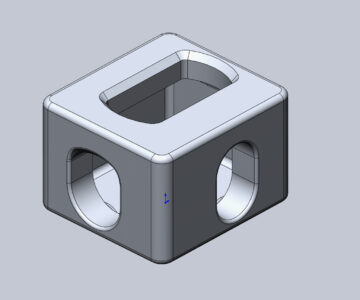 3D модель Параметрическиая модель: фитинги контейнера угловые (Комплект) ГОСТ 20527-82