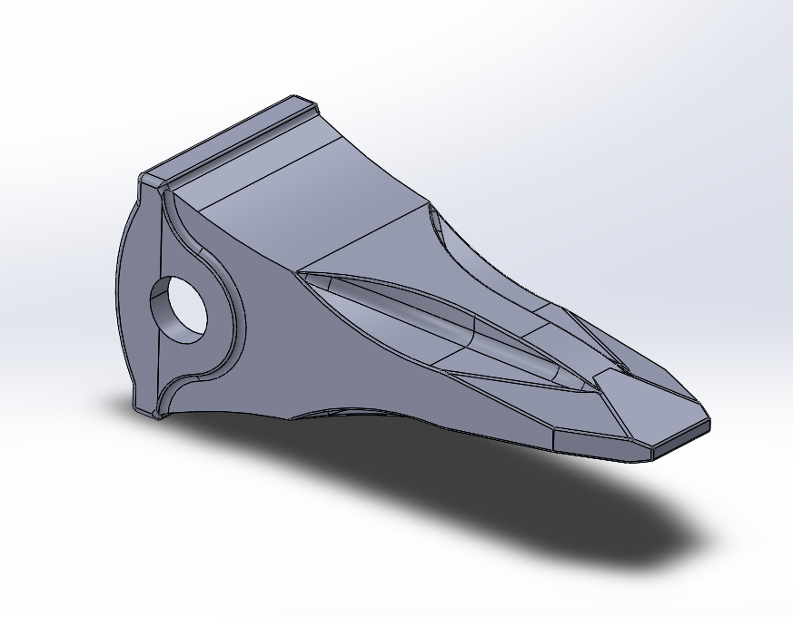 3D модель Коронка ковша 205-70-19570 RC