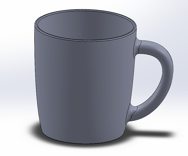 3D модель 3D модель кружки