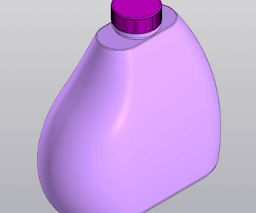3D модель Фляга маленькая