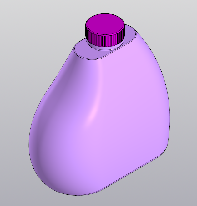 3D модель Фляга маленькая