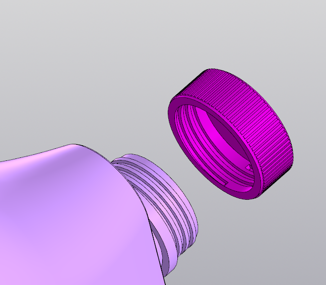3D модель Фляга маленькая