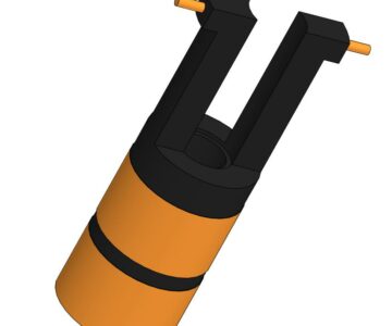 3D модель Коллектор ротора генератора КЗАТЭ старый образец (МА1728)