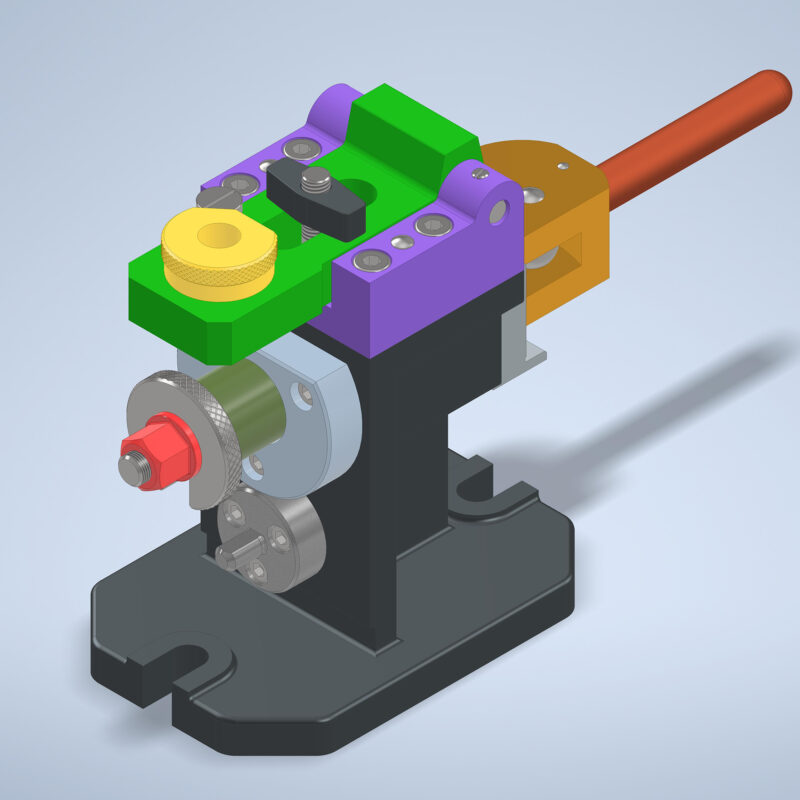 3D модель Кондуктор 00-000.06.25.25.00 Думкасова В.С. в Inventor