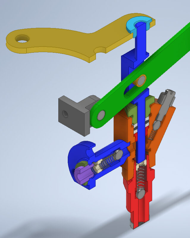 3D модель Насос 00-000.06.09.09.00 Думкасова В.С. в Inventor