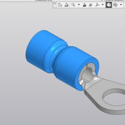 3D модель Наконечники кольцевые изолированные с ПВХ манжетой, тип НКИ