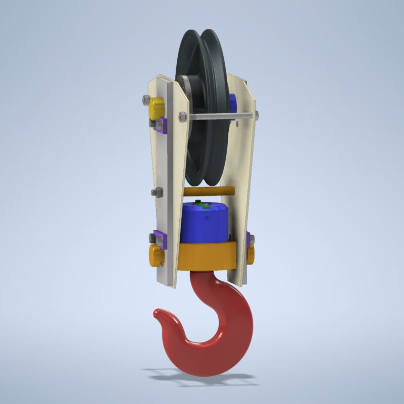3D модель Обойма крюка 00-000.06.23.23.00 Думкасова В.С. в Inventor