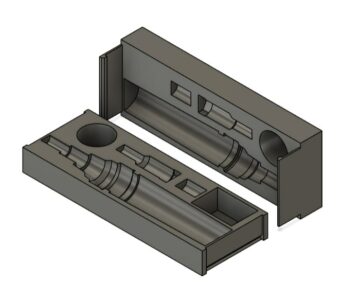 3D модель Кейс для газового паяльника Slite Q6PE