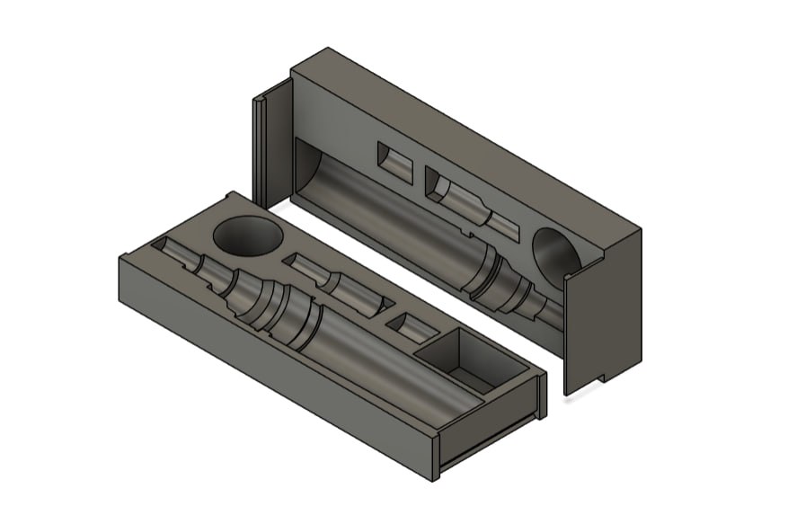 3D модель Кейс для газового паяльника Slite Q6PE