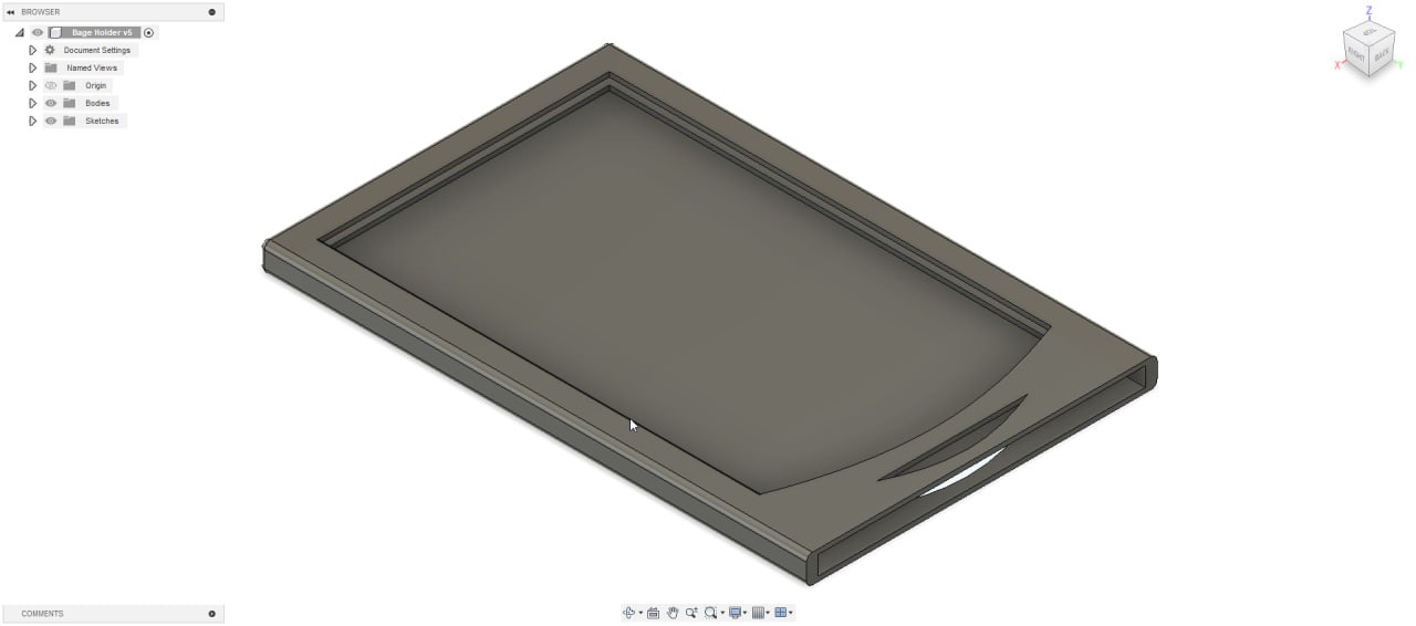 3D модель Бейджик на 2 слота