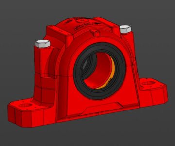 3D модель Подшипник SNL520-617