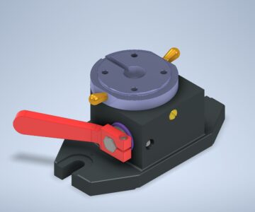 3D модель Приспособление делительное 00-000.06.24.24.00 Думкасова В.С. в Inventor
