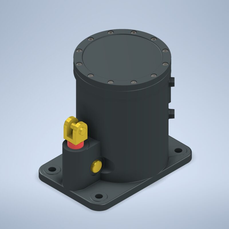 3D модель Привод пневматический 00-000.06.04.04.00 Думкасова В.С. в Inventor