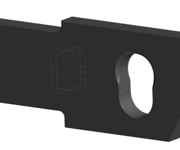 3D модель Параметрические модели проушин для подъема стальных форм ЖБИ по ГОСТ 25878-85.