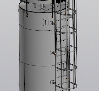 3D модель Резервуар РВС15